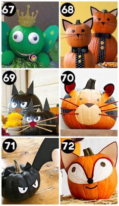 150 Pumpkin Decorating Ideas Cool Pumpkin Designs, Pumpkins Decorated, Pumpkin Decorating Ideas, Creative Pumpkin Decorating, Pumpkin Decorating Contest, No Carve Pumpkin Decorating, Creative Pumpkin Carving, Pumpkin Contest, Carte Halloween