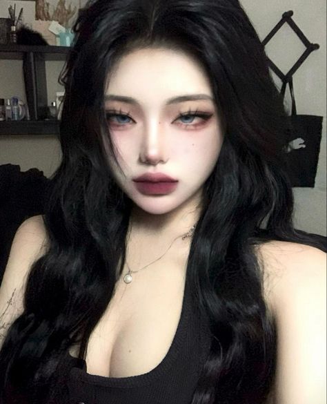 Makeup Egirl, Egirl Makeup, Mekap Mata, Doll Eye Makeup, Ulzzang Makeup, Smink Inspiration, Ethereal Makeup, Edgy Makeup, Cute Makeup Looks