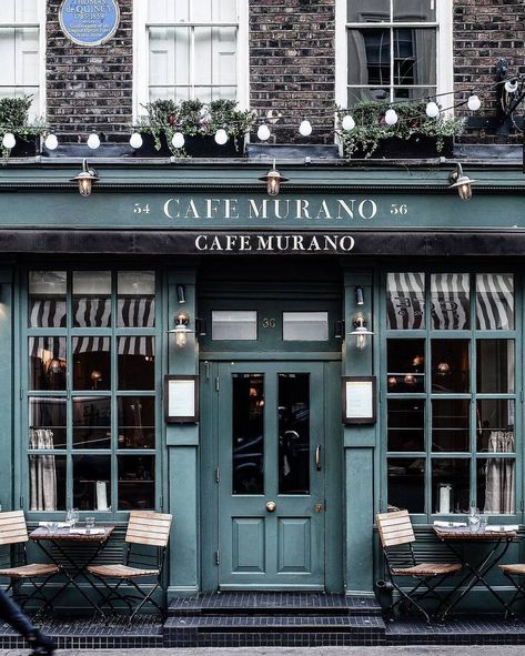 Dans mes rêves discovered by Victoria Elek on We Heart It Cafe Murano, Cafe Exterior, Shop Exterior, Shop Facade, Storefront Design, Cafe Shop Design, Casa Vintage, Shop Fronts, Coffee Shop Design