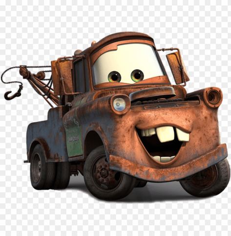 Tow Mater, Free Png, Cars, Disney