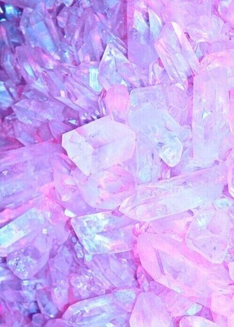 What magical color are you reflecting and shining in this world? Close Up, Crystals, Purple, Pink, Blue