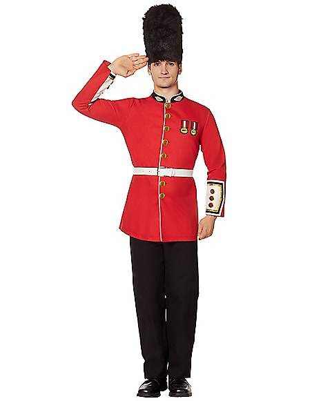 Adult British Guard Costume - Spirithalloween.com Guard Costume, British Guard, Halloween Spirit Store, Home Halloween Costumes, Royal Guard, Halloween Store, A Jacket, Mens Costumes, Adult Costumes