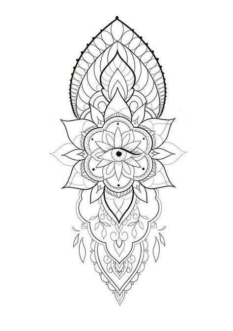 Dragon Mandala Tattoo, Mandala Tattoo Design Women Arm, Ornamental Tattoo Mandalas, Geometric Mandala Tattoo Stencil, Buddha Mandala Tattoo, Mandala Dragon, Butterfly Mandala Tattoo, Sunflower Mandala Tattoo, Love Symbol Tattoos