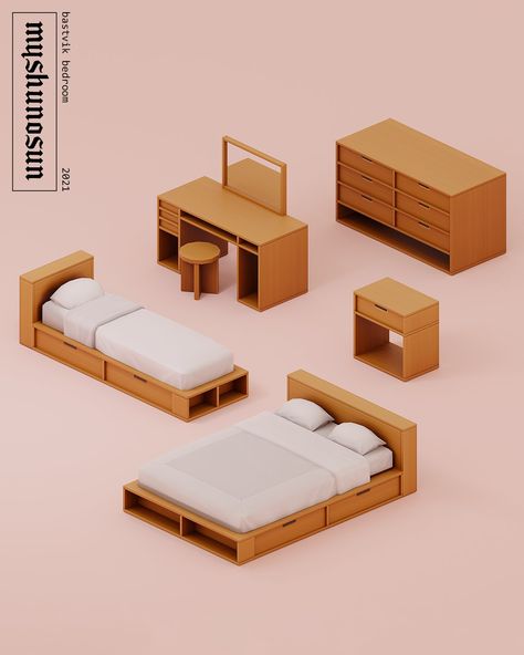 myshunosun🌻 on Twitter: "🎉i am SO excited to release BASTVIK - a 6 item bedroom kit as a massive thank you for a yet another tumblr follower milestone! 🎉read more about the set and grab it here: https://t.co/l9qFHXuYHw THANK YOU for your support! @Maxis_Match_CC @TheSims #TheSims4 #s4cc #maxismatch… https://t.co/FQUIZShXdt" Sims 4 Cc Walls And Floors Maxis Match, Ts4 Cc Furniture Bedroom, Bedroom Sims 4 Cc, Mods Sims 4, Sims 4 Beds, Mod Furniture, Sims Packs, Sims 4 Bedroom, The Sims 4 Packs