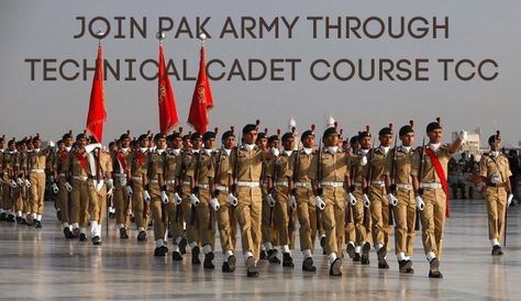 Technical Cadet Course TCC Mechatronics Engineering, Online Registration Form, Pakistan Armed Forces, Intelligence Test, Pak Army, Pakistan Army, Registration Form, Medical Examination, Military Training