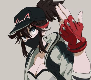 Fukin sick Satsuki Ryuko, Kill A Kill, Kill La Kill Art, Ryuko Matoi, Akali League Of Legends, Cartoon Girls, Red Gloves, Kill La Kill, Undertale Art