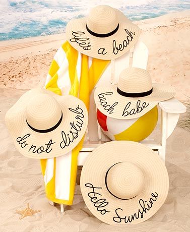 This Embroidered Sentiment Floppy Sun Hat is a fun and stylish way to express yourself at the beach. It's soft to the touch and made of natural straw and polyes Trendy Sayings, Personalized Wallet Card, Floppy Sun Hat, Womens Straw Hats, Floppy Beach Hat, Floppy Sun Hats, Personalized Hats, Beach Hats, Do Not Disturb