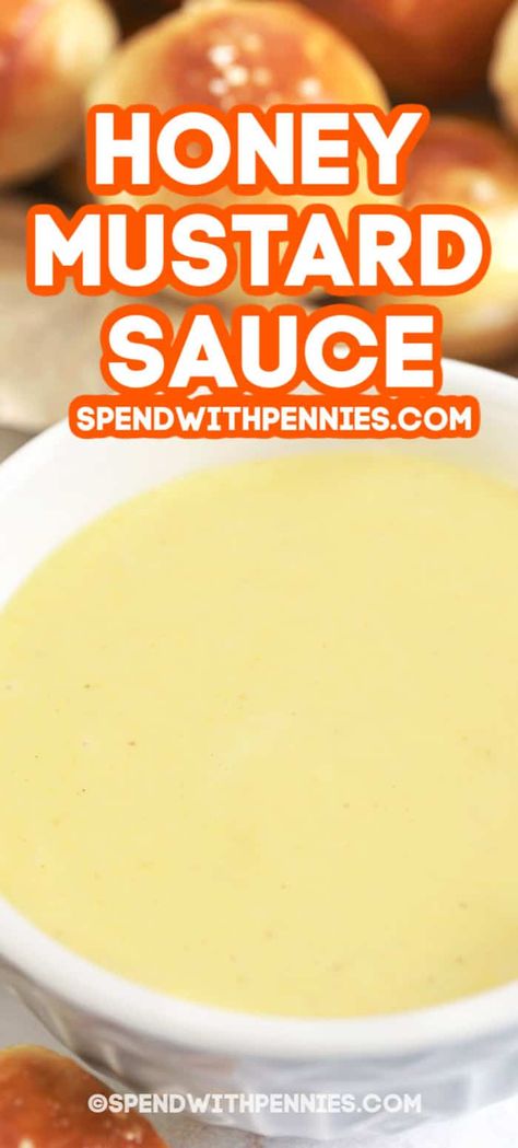 Homemade Honey Mustard Sauce, Honey Mustard Sauce Recipe, Mustard Sauce Recipe, Honey Mustard Dip, Honey Mustard Recipes, Mustard Dip, Honey Mustard Dipping Sauce, Homemade Honey Mustard, Mustard Dipping Sauce