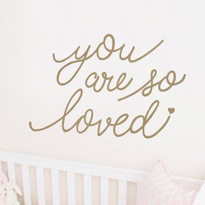 Loved Quote, Gold Wall Decals, Owl Nursery Decor, Make Me Happy Quotes, Personalized Canvas Art, Bedroom Door Signs, Wooden Wall Letters, Personalized Growth Chart, Accent Wall Designs