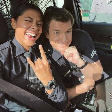 The Rookie on Instagram: "This is your sign to stream #TheRookie on Hulu this weekend 🤘 (📷: @lissethchavez)" Lisseth Chavez, Eric Winter, Best Tv Series Ever, The Rookie, The Best Series Ever, Nathan Fillion, Shadow The Hedgehog, Best Series, Best Tv Shows