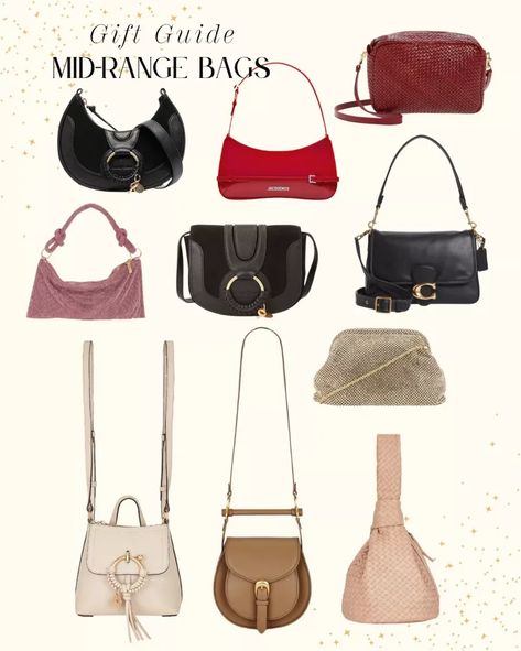 Looking for the perfect holiday gift for the fashion lover? I'm sharing my favorite affordable mid-range handbags and clutches. These all will be the perfect accessory to winter outfits. Tap to shop! Mid Range Handbags, Fashion Lover, The Fashion, Gift Guide, Clutches, Patent Leather, Winter Outfits, Tap, Bag Accessories