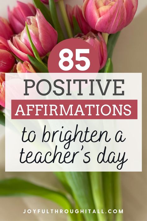 Daily morning Affirmations for teachers Words Of Affirmation For Self, Affirmation For Teachers, Affirmations For Teachers, Quit Teaching, Goals Inspiration, Affirmations For Women, Daily Word, Success Affirmations, Morning Affirmations