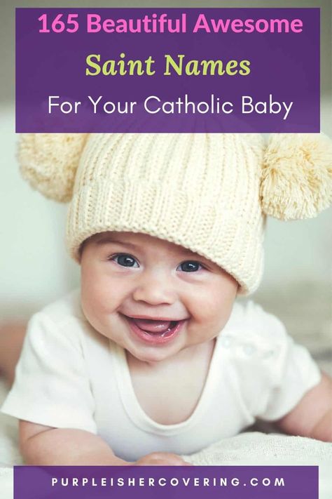 Catholic Baby Names, Saint Names, Catholic Names, Spanish Girls Names, Middle Names For Girls, Catholic Baptism, Baby Purple, Christian Messages, Cute Names