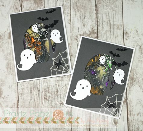 IMG_5090 Kid Friendly Halloween, Halloween Cards Handmade, Kids Crafting, Halloween Treat Bags, Friendly Ghost, Halloween Treat, Shrink Plastic, Halloween 2017, Up Halloween