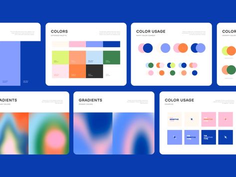 Tech Color Palette, Web Design Color, Brand Identity Colors, Brand Guidelines Design, Website Color Palette, Style Guide Design, Brand Manual, Web Colors, Brand Presentation