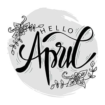 Calligraphy Hello, April Challenge, Easter Flags, Oil Pastel Colours, Hello April, Calendar Board, Lettering Art, Hand Lettering Art, Letter Vector