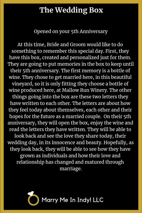 Writing Your Own Vows, Wine Box Wedding, Wedding Vows To Husband, Writing A Love Letter, Unity Ceremony, Wedding Box, Wedding Wine, Something To Remember, Wine Box