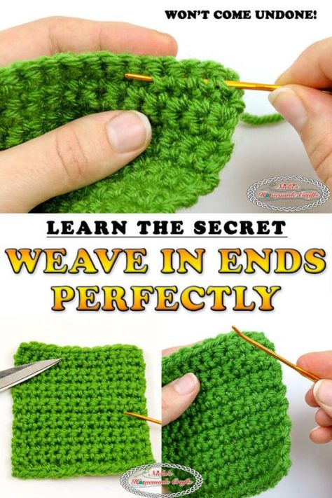 How To Weave, Beginner Sewing Projects Easy, Crochet Lessons, Stitch Crochet, Come Undone, Crochet Instructions, Crochet Stitches Patterns, Sewing Projects For Beginners, Crochet Videos