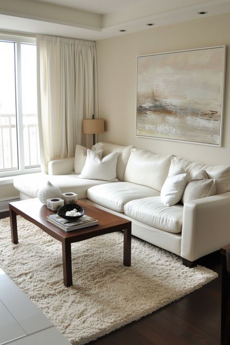 Sleek Living Room, Living Room Floors, White Living Room Ideas, White Leather Couch, Minimalist Living Room Ideas, White Leather Sofas, Living Room Minimalist, Leather Sofa Living Room, Room Minimalist