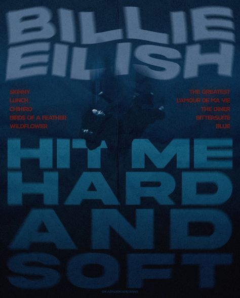 Billie Eilish, Hit Me Hard And Soft Album Poster! #graphicdesign #design #art #graphicdesigner #illustration #billieeilishedits #music #designer #graphic #digitalart #photoshop #artwork #illustrator #creative #hitmehardandsoft #posterart #graphics #typography #photography #drawing #billieeilish #wallart #poster #designinspiration #adobe #posterinspiration Billie Eilish Graphic Poster, Graphic Design Billie Eilish, Billie Eilish Poster Aesthetic Hit Me Hard And Soft, Hmhas Billie Poster, Billie Eilish Hit Me Hard And Soft Poster, Billie Eilish Album Poster, Billie Eilish Prints, Billie Eilish Hit Me Hard And Soft, Hit Me Hard And Soft Billie Eilish