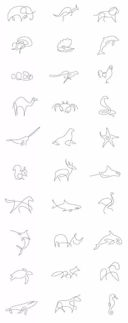 One Line Animals, One Line Tattoo, Cat Tattoos, Disney Tattoo, Tiny Tattoo, Line Art Tattoos, Diy Tattoo, Sleeve Tattoo, Line Tattoos