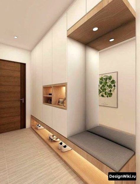 Anteroom Ideas, Vstupná Hala, Modern Foyer, Entrance Furniture, Home Hall Design, Hallway Designs, Modern Entryway, Foyer Decorating, Foyer Design