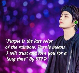 Happy Purple Day, Purple Day, The Meaning, Bts V, Bts, Purple