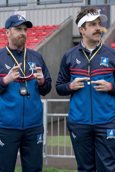 Ted Lasso And Coach Beard, Ted Lasso And Coach Beard Costume, Ted Lasso Costume Ideas, Ted Lasso Fan Art, Ted Lasso Coach Beard, Ted Lasso Costume, Ted Lasso Aesthetic, Ted Lasso Wallpaper, Coach Beard