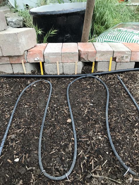 How To: Install Drip/Soaker Lines – Cheap and Dirty Hoer Drip Lines For Garden, Ac Drip Line Ideas, Gardening Jokes, Soaker Hose, Drip System, Sloped Garden, Urban Homesteading, Drip Irrigation, Water Conservation