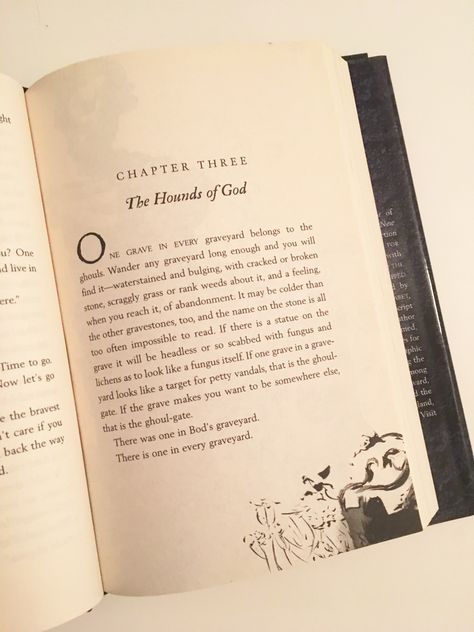 The Graveyard Book by Neil Gaiman Interior book design, layout Illustrations by Dave McKean Novel Design Layout, Book Chapter Design Illustrations, Book Chapter Illustration, Chapter Page Design Layout, Chapter Design Ideas, Book Inside Pages Design, Old Book Layout, Novel Layout Design, Book Interior Design Layout