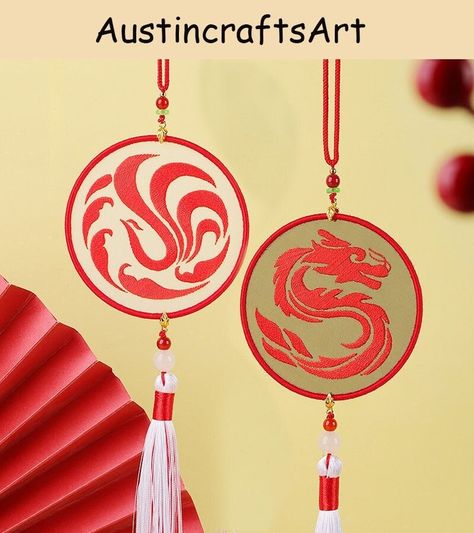 New embroidery kit arrived Chinese Embroidery Kit, Chinese Style Embroidered Amulet Pendant Kit, DIY Handmade Cross Stitch Kit Gifts, DIY Embroidery Car Bag Pendant by AustincraftsArt 93.99 HKD The Kit INCLUDES: - Embroidery hoop - Embroidery fabric - Embroidery needles - Embroidery threads - Other accessories NOTE Please do not prewash or iron the fabric before getting it done, the pattern will wash off with water easily. Due to lighting effects, monitor brightness, manual measurement etc, Chinese Embroidery Patterns, Chinese Embroidery, New Embroidery, Hoop Embroidery, Embroidery Threads, Fabric Embroidery, Car Bag, Embroidery Needles, Embroidery Kit