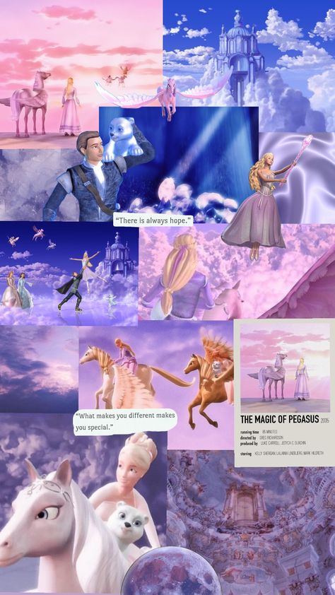 Barbie - The magic of Pegasus Barbie And Pegasus, Barbie Magic Of Pegasus Aesthetic, Magic Of Pegasus, Barbie And The Magic Of Pegasus, Barbie Magic Of Pegasus, Barbie Pegasus, Barbie Painting, Barbie Drawing, Barbie Movies