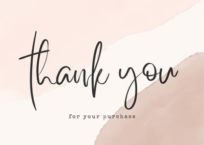 Blush Pink Aesthetic, Calligraphy Thank You, Baking Logo Design, Pastel Iphone Wallpaper, Baking Logo, Free Canva Templates, Small Business Cards, Thrift Store Refashion, Watercolor Calligraphy