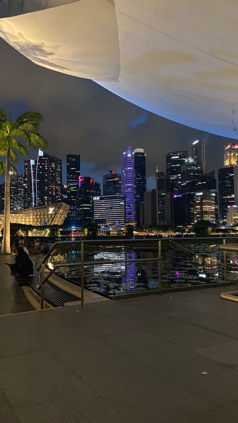 Singapore City Aesthetic, Singapore Night Aesthetic, Singapore City Night, Singapura Aesthetic, Singapore Night View, Singapore Wallpaper, Zepeto Background Aesthetic House, Aesthetic Singapore, Singapore At Night