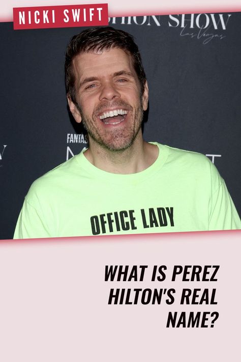 If you're a fan of entertainment news and celebrity gossip, you'll more than likely know the name Perez Hilton. #perezhilton Perez Hilton, Celebrity Gossip, A Fan, Entertainment News, Over The Years, Swift, Entertainment, Fan, Celebrities