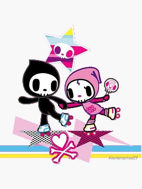 Adios And Ciao Ciao Matching Pfp, Tokidoki Adios And Ciao Ciao, Adios And Ciao Ciao, Tokidoki Adios, Tokidoki Characters, Toki Doki, Goofy Drawing, Emo Art, Scene Emo