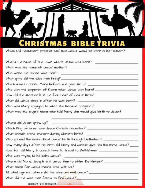 christmas bible trivia printables Christmas Bible Trivia Games, Christmas Bible Trivia Games With Answers, Nativity Trivia For Kids, Nativity Trivia Questions, Christmas Bible Games For Kids, Christmas Bible Trivia Free Printable, Bible Christmas Games, Christmas Bible Trivia With Answers, Christmas Bible Study For Teens