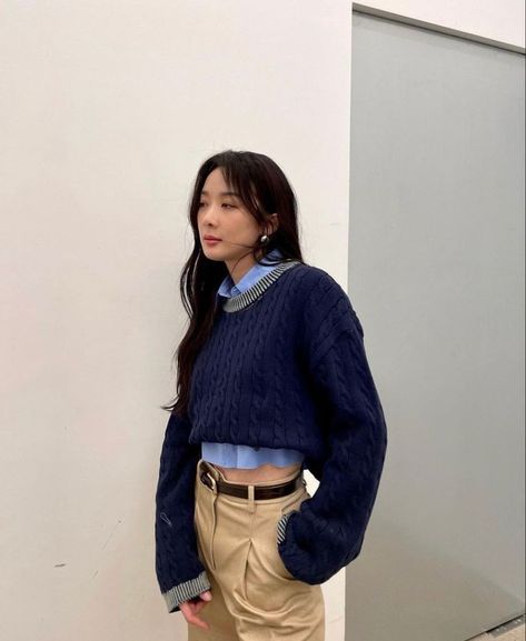 Lee Chung Ah, Classy Vibes, Office Clothes, Celebrity Outfits, Office Outfits, Old Money, Pretty Outfits, Fashion Inspo Outfits, Style Icons