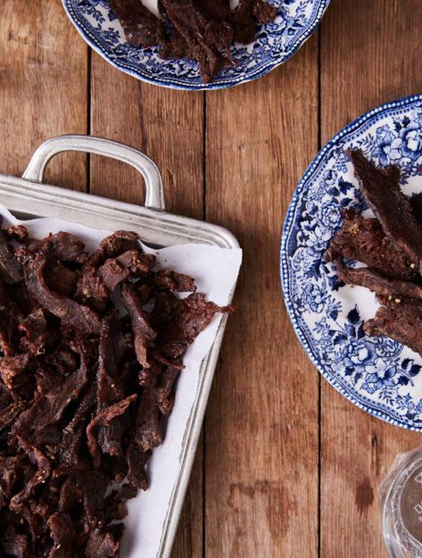 Teriyaki Beef Jerky — FIVE MARYS FARMS Teriyaki Beef Jerky Recipe, Beef Jerky Dehydrator, Beef Jerky Recipe Dehydrator, Jerky Recipes Dehydrator, Jerkey Recipes, Teriyaki Beef Jerky, Homemade Jerky, Jerky Recipe, Beef Jerky Recipes