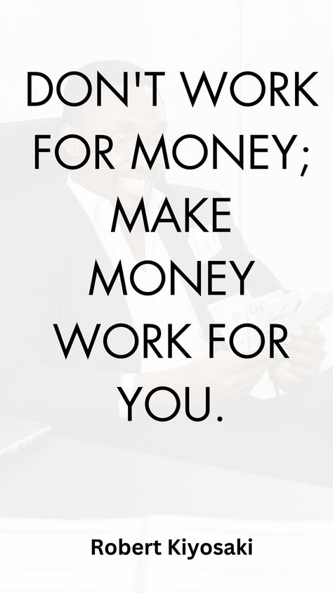 In a world driven by the pursuit of wealth, it's important to shift our mindset from being solely focused on earning money to leveraging it for our benefit. Instead of trading time for dollars, seek opportunities to invest wisely, build passive income streams, and grow your wealth over time. #FinancialFreedom #PassiveIncome #SmartInvesting #WealthBuilding 💸🌟 Rich And Wealthy, Investment Money, Investment Opportunities, Financial Prosperity, Abundance Mindset, Earn Extra Income, Earning Money, Passive Income Streams, How To Become Rich