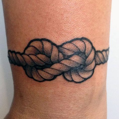 60 Knot Tattoo Designs For Men - Ink Ideas To Hold Onto Knot Tattoo Meaning, Infinity Knot Tattoo, Rope Tattoo, Marriage Tattoos, Tato Tradisional, Knot Tattoo, Tattoo Meaning, Best Tattoo Designs, Cover Up Tattoos