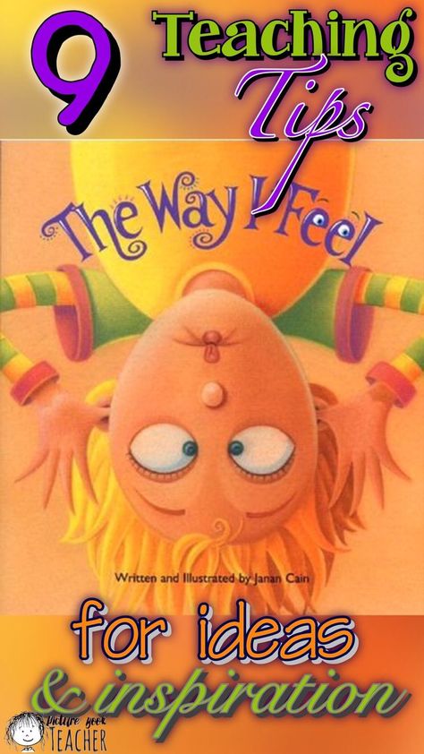 The Way I Feel is such a great book to get those feelings out in the open. It is a great conversation starter with students. Use these teaching tips, ideas and activities to help build a meaningful lesson. This is great for the beginning of the year and anytime in between. #PictureBooks #TheWayIFeel #FirstWeekofSchool The Way I Feel Activities Preschool, Feelings Unit For Preschool, The Way I Feel Book Activities, Feelings Preschool Activities, Feelings Activities For Kids, Sel Books, Preschool Emotions, Feelings Activities Preschool, Counseling Crafts