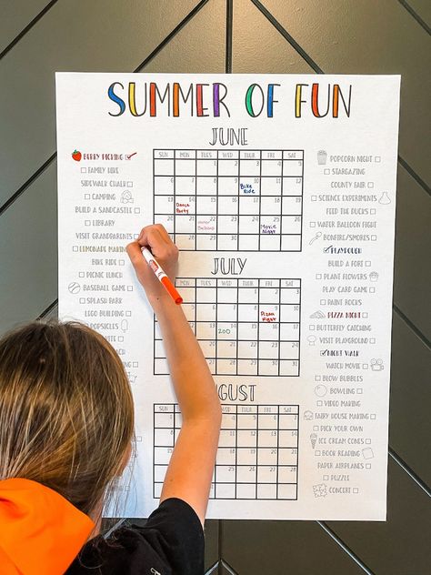 PRINTABLE Summer Countdown Poster, 2024, Summer Countdown, Summer Poster, Summer Print, Summer Check List, Summer Poster Check List, PDF - Etsy Countdown Poster, Summer Countdown, Fun Calendar, Summer Of Fun, Vogue Kids, Summer Schedule, Summer Fun For Kids, Summer Poster, Summer Fun List