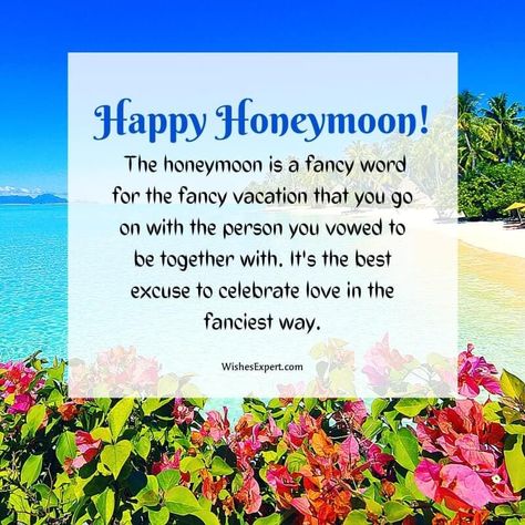 Make a newlywed couple’s honeymoon extra special with heartfelt wishes and messages. Explore the perfect words to celebrate their love, joy, and the start of their beautiful journey together. Happy Wedding Wishes, 21st Birthday Wishes, Anniversary Wishes For Couple, Honeymoon Quotes, Honeymoon Wish, Best Friend Captions, Wedding Prayer, Have A Safe Trip, Wishes For Daughter