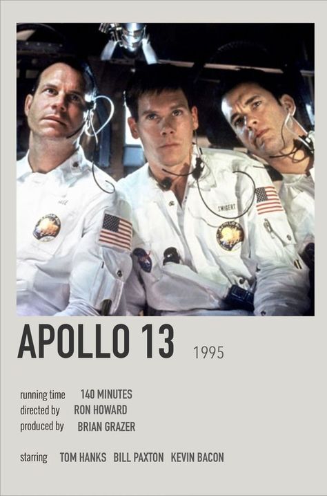 Apollo 13 Movie Poster, Apollo 13 Movie, 13 Movie, Posters Minimalist, Apollo 13, Iconic Movie Posters, Film Posters Minimalist, Polaroid Poster, Minimalist Movie Poster