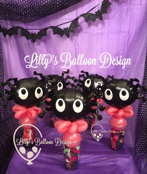 #candycups #fall #halloween #trickortreat #candy #spooky #kids #balloonart #artist #chocolate #happyhalloween #art #october #SA #witches #love #horror #texas #lillysballoondesign #balloondecorations #eventsinsanantonio #autumn #sanantonio #balloonbouquet #gift #halloweendecor #costume #children #pumpkin #balloons Balloon Candy Cups, Halloween Balloons Decorations, Art October, Candy Cups, Mermaid Balloons, Halloween Balloon, Candy Cup, Halloween Centerpiece, Halloween Balloons