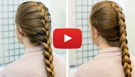 Inside Out French Braid, Reverse French Braids, Easy French Braid, Inside Out Braid, Reverse Braid, French Braids Tutorial, Reverse French, Braid Inspiration, French Braids