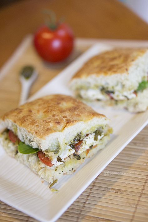 Roasted Tomato and Mozzarella Panini – Starbucks Copy Cat Recipe — JaMonkey - Atlanta Mom Blogger | Parenting & Lifestyle Starbucks Chicken Pesto Sandwich, Starbucks Chicken Caprese Panini Recipe, Starbucks Mozzarella Panini, Starbucks Panini Recipe, Copycat Starbucks Sandwich Recipes, Starbucks Food Copycat Recipes, Copycat Starbucks Sandwich, Starbucks Sandwich Recipes, Starbucks Recipes Food