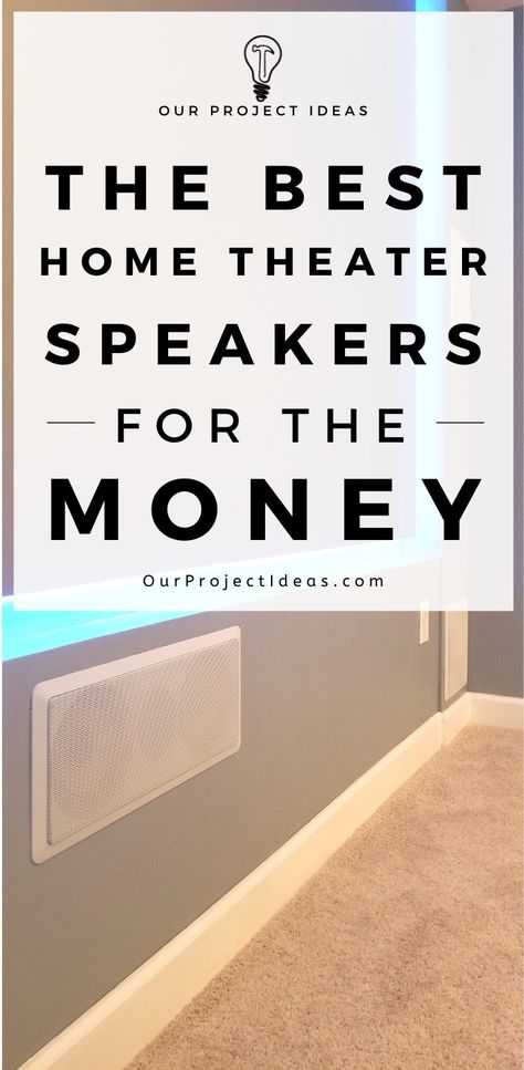 Home Theater Speakers Setup, Surround Sound Ideas, Small Home Theatre, Diy Home Theater, Basement Theater, Whole Home Audio, Television Wall, Home Theater Speaker System, Home Theater Sound System