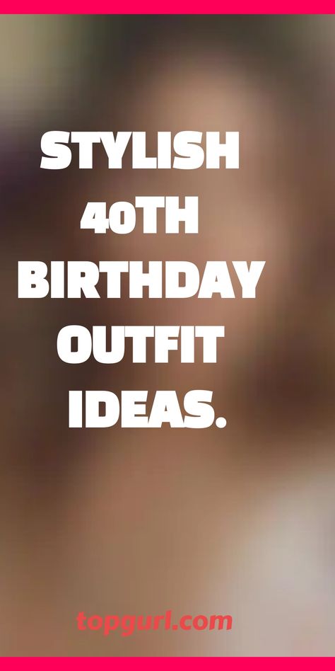 Picture your closet as a blank canvas ready to be transformed with touches of elegance and fashion for your 40th birthday party. Embrace your unique style and make a statement with carefully curated outfits that reflect who you are. Let your wardrobe elevate your celebration, showcasing the beauty and grace that come with maturity and confidence. Dress to impress on this special milestone occasion by selecting pieces that embody sophistication and individuality. 43 Birthday Outfit For Women, 40th Birthday Outfits For Women Summer, Unique Birthday Outfits For Women, Outfit For 40th Birthday Party, 40th Outfits For Women, 40th Birthday Dress Ideas For Women, 40th Birthday Ideas For Women Outfits, What To Wear To A 40th Birthday Party, 40th Birthday Outfits For Women Winter